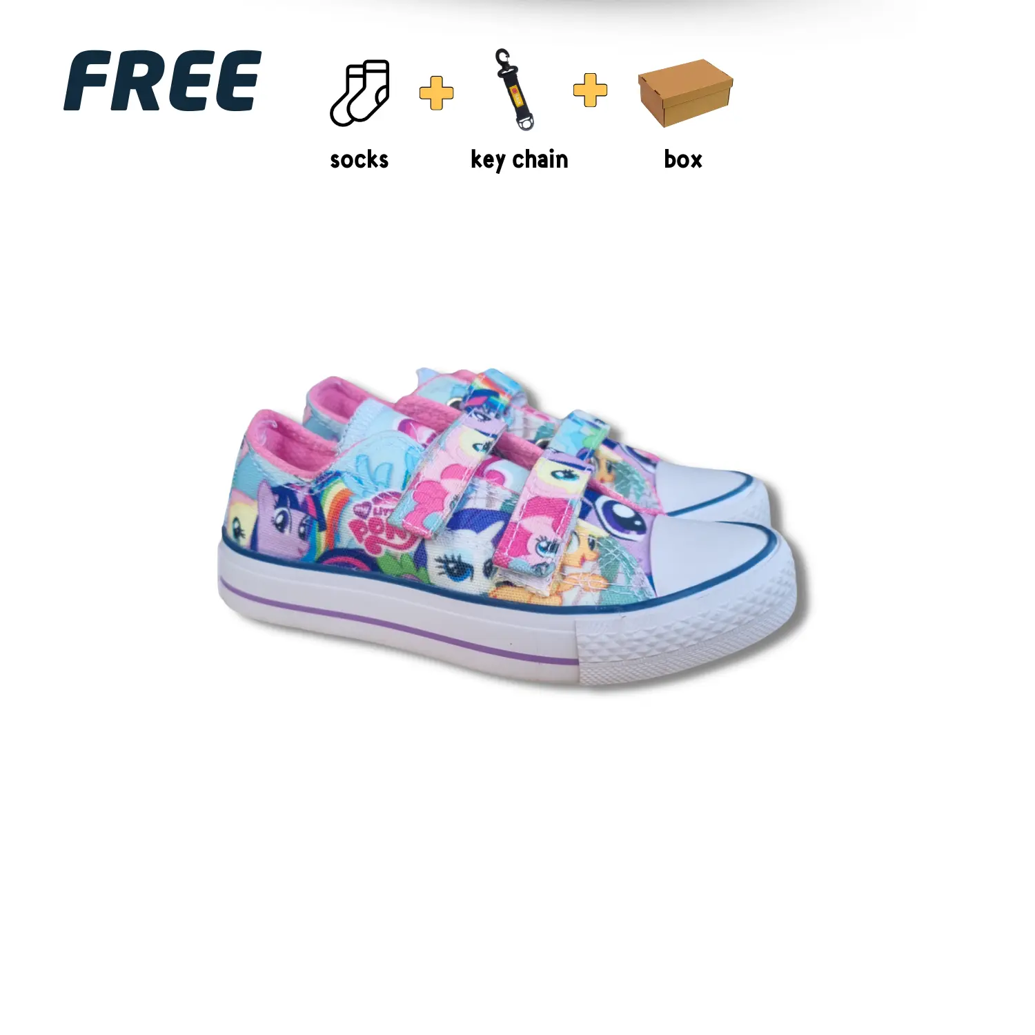 Sepatu Kuda Pony Anak Perempuan Little Pony Motif Cantik Fashion