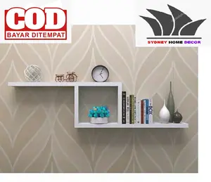 Ambalan dinding minimalis/Rak dinding tempel