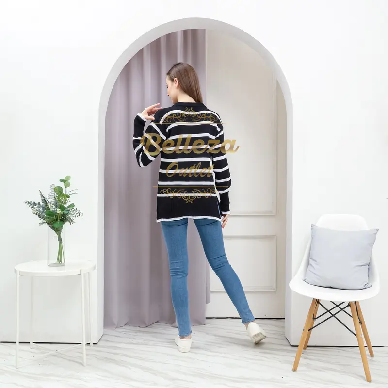 Belleza outlet Baju Atasan Wanita Rajut Korean Style Haru Blouse Atasan Wanita 3
