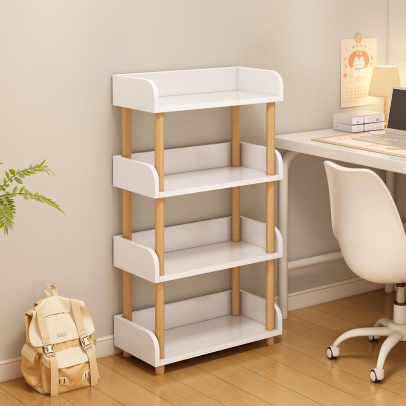 Living Room Storage Display Shelf Book Shelf Floor Shelves Multi-layer Shelf Rack Simple Living Room Storage Display Shelf Organiser Minimalist Smooth 6