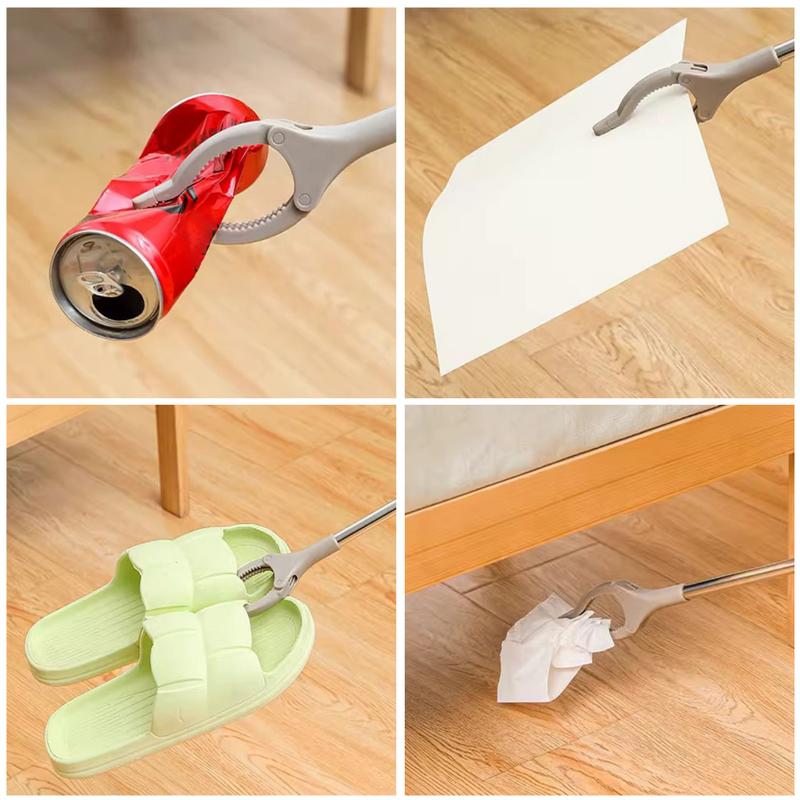 Kẹp Rác Có Thể Gập Lại SItamgrn, Grabber Rác Có Thể Gập Lại, Thiết Kế Tay Cầm Đẩy, Chuck Chống Trượt, Kẹp Rác Cầm Tay Để Xử Lý Chất Thải Dễ Dàng 1