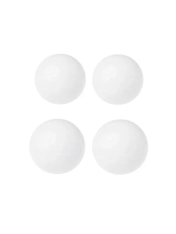 Quả Bóng Đá Bàn, Ruoti, 2 Chiếc, Thay Thế, Bóng Đá Mini Màu Trắng, Làm Bằng Resin, Thích Hợp Cho Trò Chơi Trong Nhà Và Sân Khấu Chính Thức, Bóng Bóng Đá 2