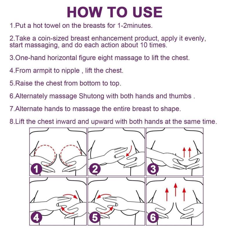 Product Introduction of Tiktok Same North Moon Breast Cream Breast Firming Straight Moisturizing Charm Beautiful Breast Chest Care Firming 10