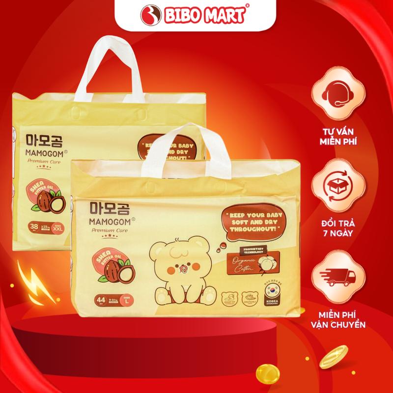 Bỉm - Tã dán/Tã quần Mamogom Cho Bé Trai, Bé Gái (size NB40/S62/M52/M48/L44/XL40/XXL38)