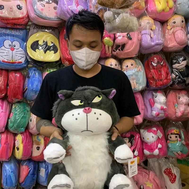 Boneka Kucing XiXi cat 45cm Kucing Viral Kucing Luciver lucifer kado hadiah anak kekasih 5