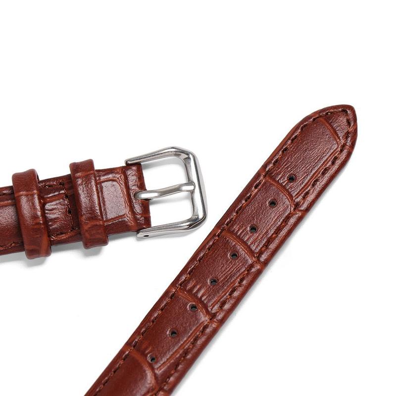 Product Introduction of 16mm 20mm 22mm Soft Steel Buckle  Leather Sweatband Watch Band Strap Wrist Watchband Sports Belt 14
