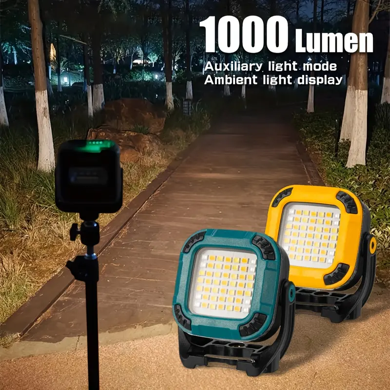 Đèn làm việc COB Cầm Tay Đèn pin EDC, có thể sạc lại, với đầu xoay 360 °, đế từ tính, 14 chế độ, thích hợp để cắm trại, bảo trì và các tình huống khẩn cấp 0