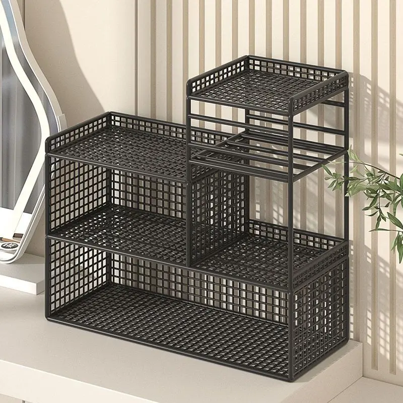 Kệ sách để bàn, Giá lưu trữ để bàn, Vật dụng gia đình, Hộp lưu trữ sách tranh cho trẻ em, Tầng sắp xếp, Giá lưu trữ nhiều tầng, Thích hợp cho bàn làm việc