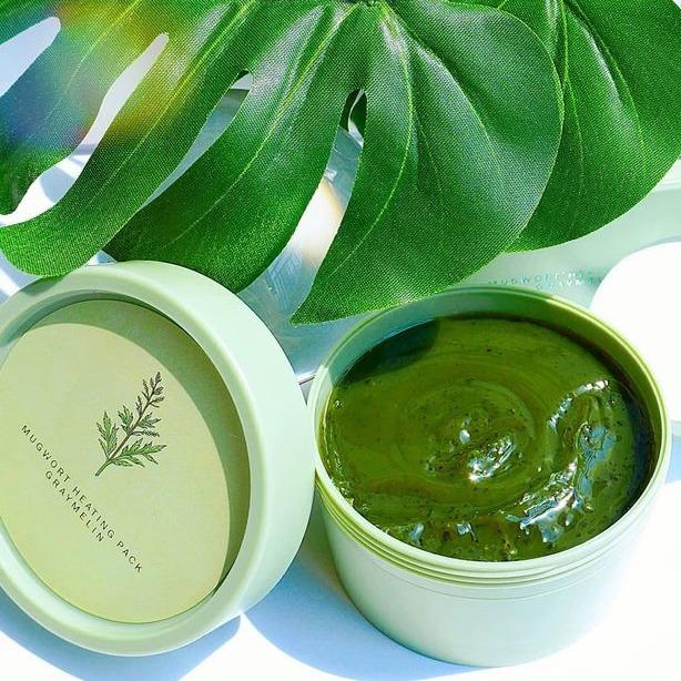 Mặt Nạ Ngải Cứu Graymelin Mugwort Heating Pack 100g Làm Sạch Da Mask Nữ 4
