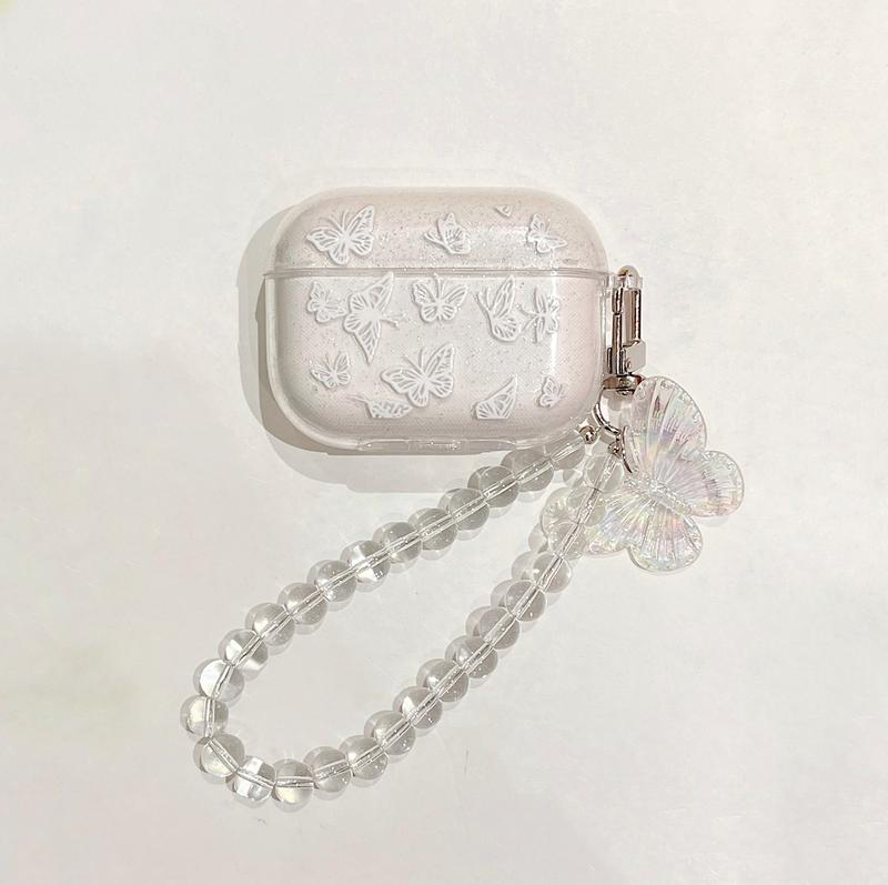 Product Introduction of Vỏ Bọc Tai Nghe Bluetooth AirPods Pro2iphone2 Thế Hệ, In Hình Bướm Lấp Lánh, Vỏ Bảo Vệ, Tương Thích Với AirPods 3 Phụ Kiện Earphone 14