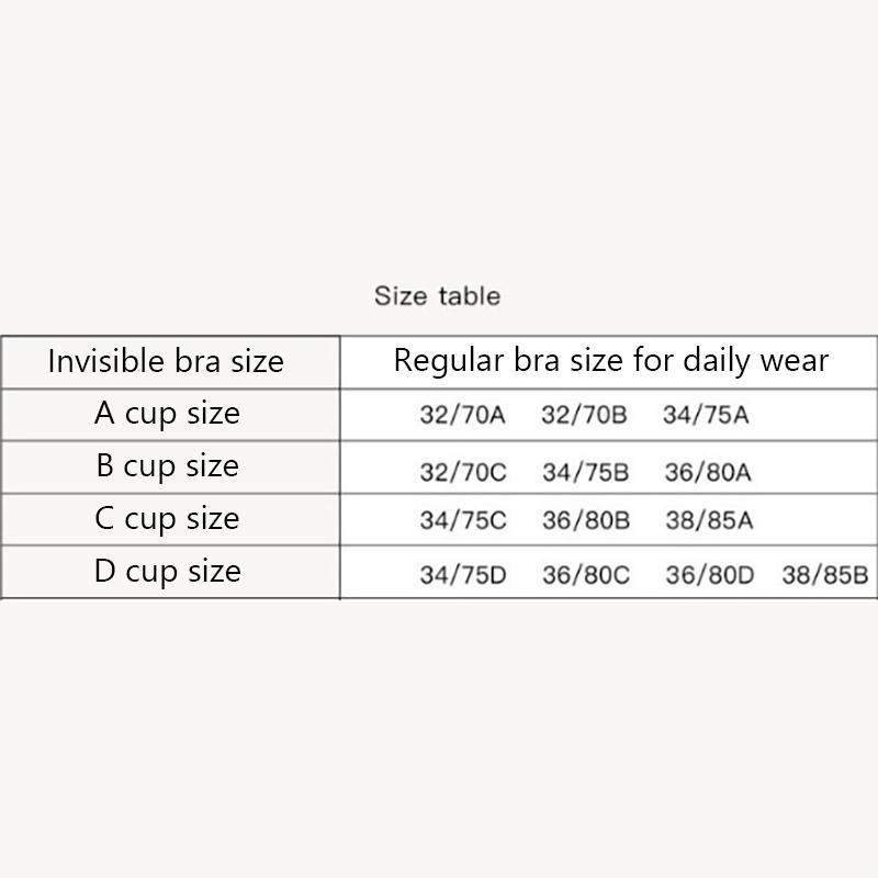 Product Introduction of Áo Ngực Nâng Ngực, Vô Hình, Dành Cho Phụ Nữ, Không Dây Và Không Đường May, Màu Trơn Không Dây, Áo Ngực, Đồ Lót, Đồ Lót, Gợi Cảm 0