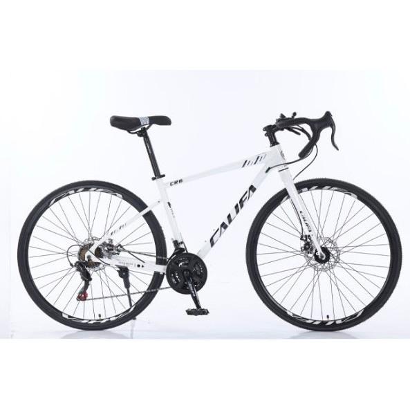 Xe đạp đua Califa CR6 bánh 700cc (Tặng giá đõ bình nước+ chắn bùn +lục giác) Gắn Xe Đạp Sports Đạp Xe Đạp track bike chạy ngoài đường Fixed Gear