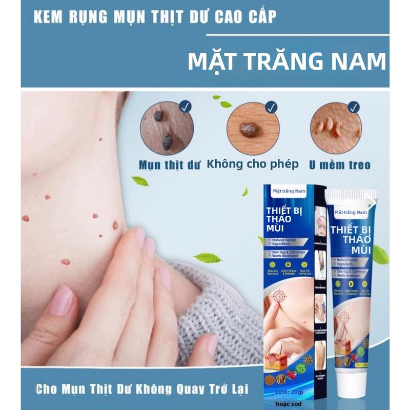 Kem Rụng Mụn Thịt Dư South Moon Cao Cấp 20g gel  chấm  mụn  mờ  thâm 2