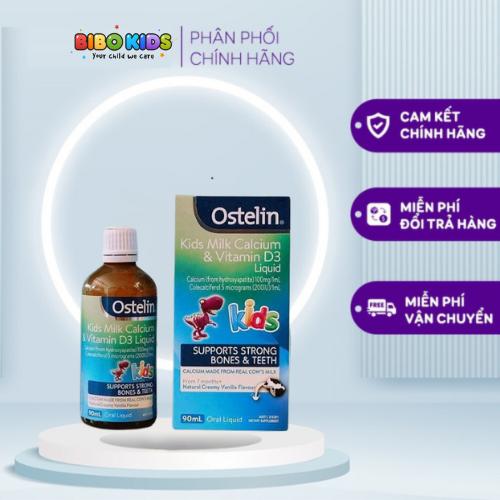Siro bổ sung canxi khủng long ostelin 90ml dạng nước của úc