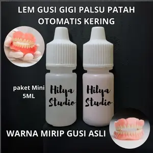 bahan pembuat gusi / lem gigi palsu patah/ self curing acrylic otomatis