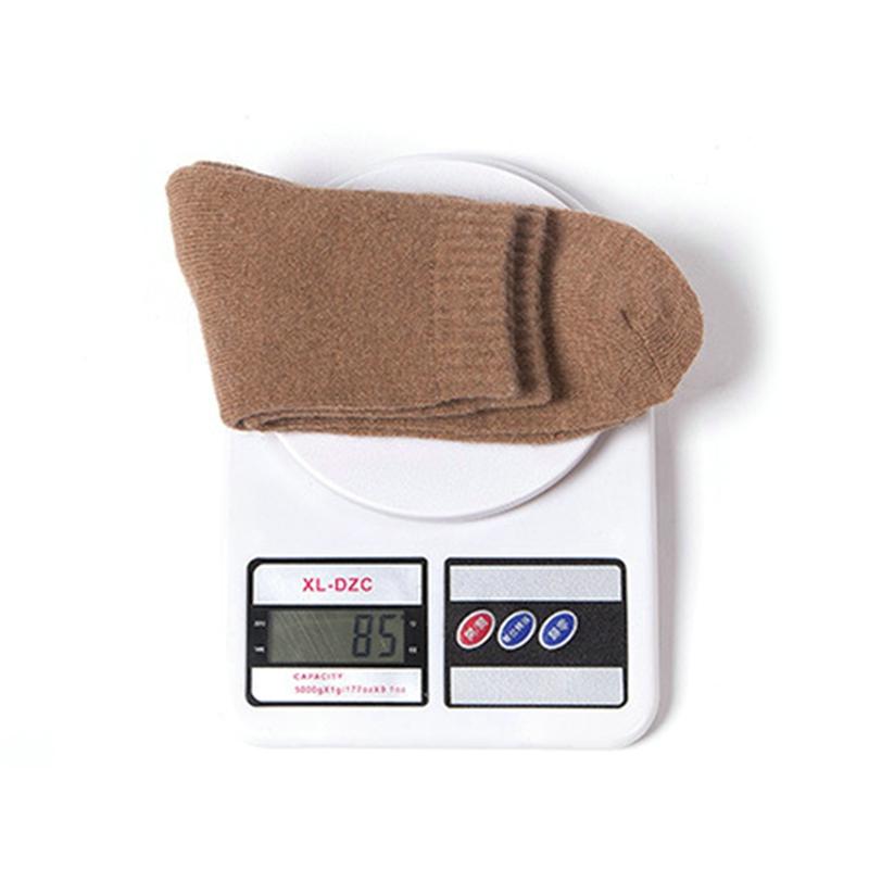 Product Introduction of Tất Len, Dành Cho Nam Và Nữ, Màu Trơn Cỡ Lớn, Chịu Lực, Thích Hợp Cho Mùa Đông, Tuyết, Giữ Nhiệt, Làm Bằng Cashmere, Tất Vòng Terry Dày 7