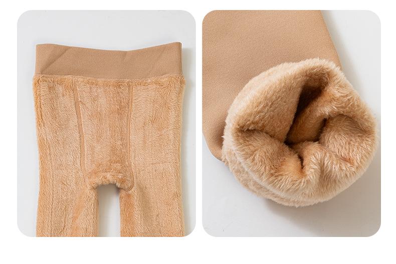 Product Introduction of Quần Tất Trẻ Em, Lót Lông Cừu, Dày Dặn, Màu Da Thịt, Thích Hợp Cho Bé Gái, Đàn Hồi Cao, Chống Pilling, Màu Trắng, Thích Hợp Cho Mùa Thu Và Mùa Đông, Quần Bó Khiêu Vũ, Năm 2025 4