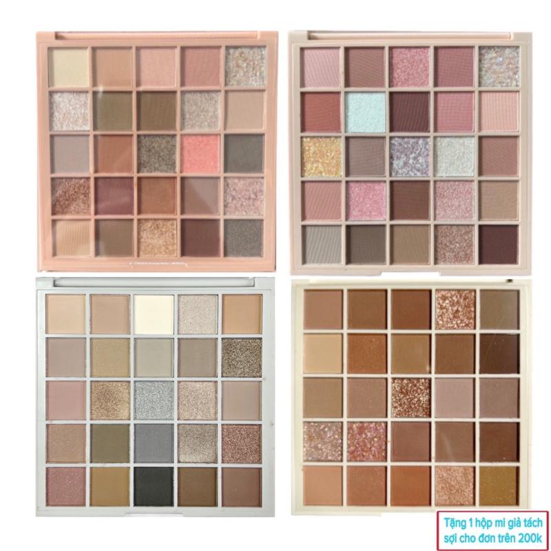 [chính hãng] Bảng phấn mắt GOGO TALES 25 ô nhũ & lì, lên màu cực hot trend