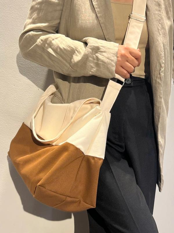 Túi Đeo Chéo Tote Vải Canvas Thời Trang Phong Cách Đi Chơi Du Lịch-TVT Bag Nữ Chữ Nhật Hình Chữ Nhật
