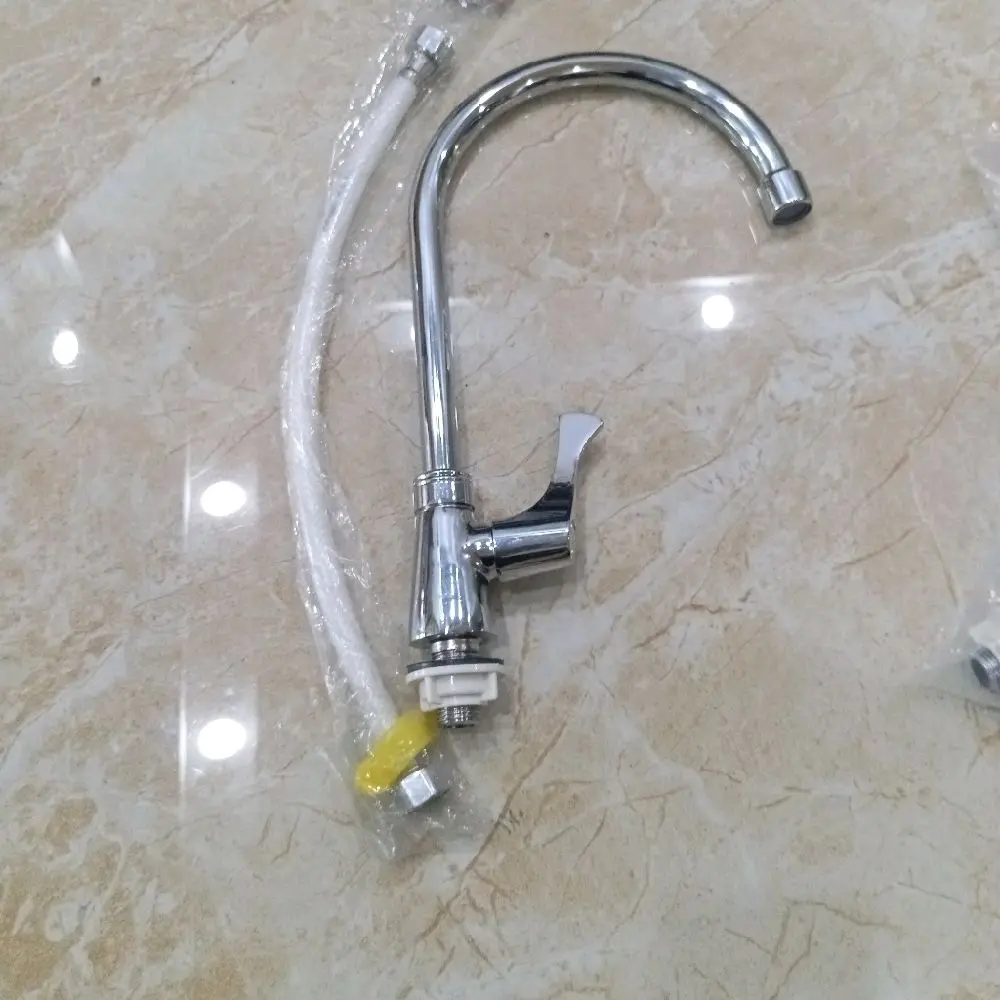 vòi rửa chén bát đồng mạ crôm sáng bóng bền đẹp