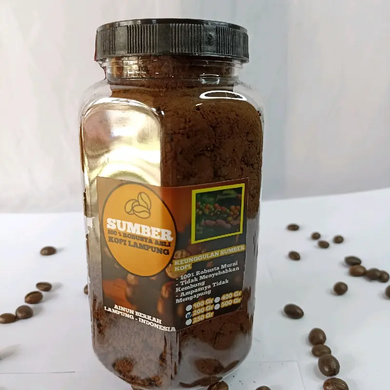 {Sumber Kopi} Kopi Robusta Lampung Asli Tanpa Campuran 5