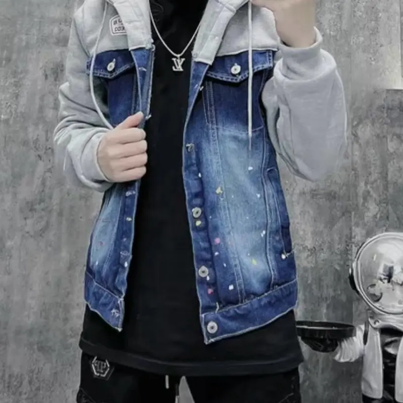 Áo Bomber bò phối nỉ mũ 2 lớp from đẹp dễ phối đồ