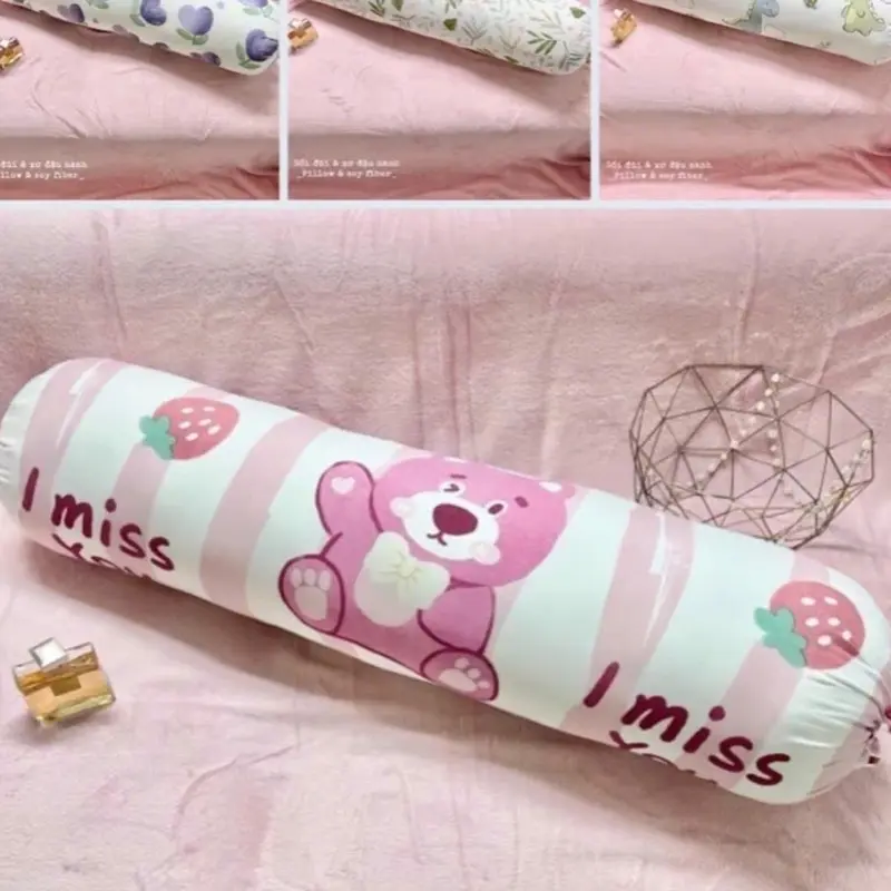 Vỏ gối ôm các mầu sơ đũi đậu lành