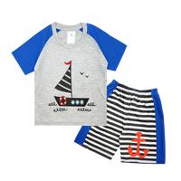 Gambar Wakakids Baju Bayi Anak Laki Laki Lengan Pendek Motif Sail Boat Setelan Celana Kaos Usia 12 Bulan Hingga 18 Bulan 3462 - Merah dari Wakakids Kota Administrasi Jakarta Pusat 2 Tokopedia
