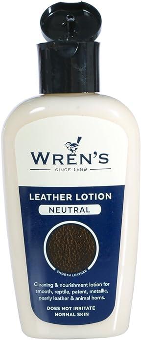 Product Introduction of #12 Chai vệ sinh dưỡng chuyên sâu Wren’s Leather Lotion nhập khẩu Pháp dành cho đồ da cao cấp, giày da, túi da, áo da 1