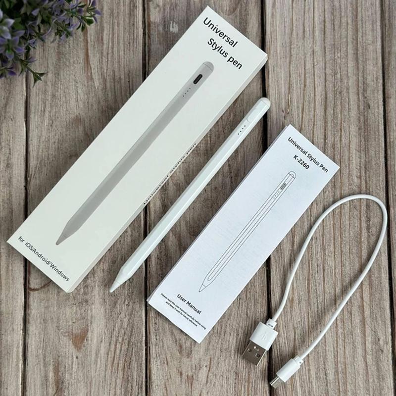 Product Introduction of Stylus Magnetik, Serasi dengan Apple dan Android, Siap Sedia Super Lama, Pen Kapasitif Universal, Sesuai untuk Tablet dan Skrin Sentuh Android iPhone, Android Huawei, Disyorkan untuk Pesta Pelajar, Termasuk 2 Petua Pen, Pen Stylus Magnetik 6