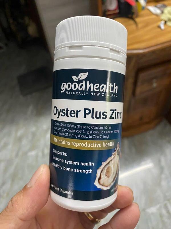 Viên Uống Tinh Chất Hàu Oyster Plus Zinc Goodhealth Úc 60 viên 5