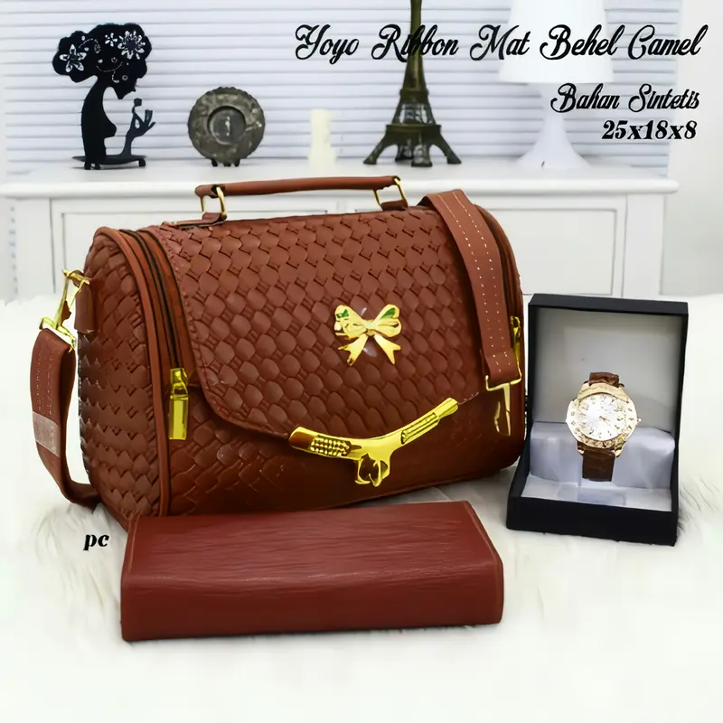 TAS WANITA YOYO PAKET 3IN1 tascewek 4
