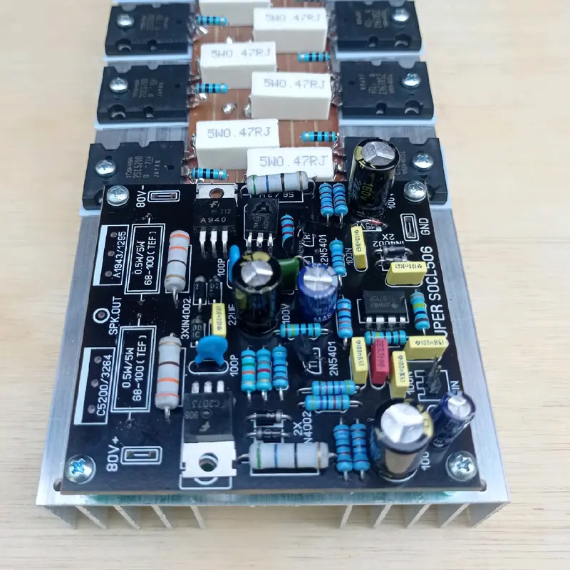 Amplifier socl 506 modif sublow 5set siap pakai Bass 5