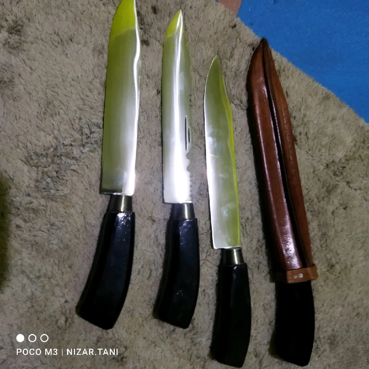 PISAU DAPUR BAJA PERAK ANTI KARAT
