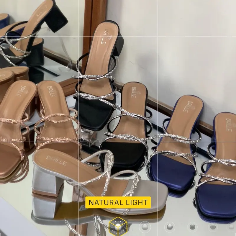 AURORA Sandal Heels (disarankan untuk kaki ramping) 2