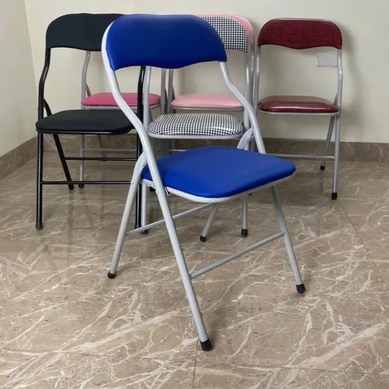 GHẾ GẤP GỌN - ghế đệm ngồi văn phòng đa năng để học làm việc cho học sinh , sinh viên 7