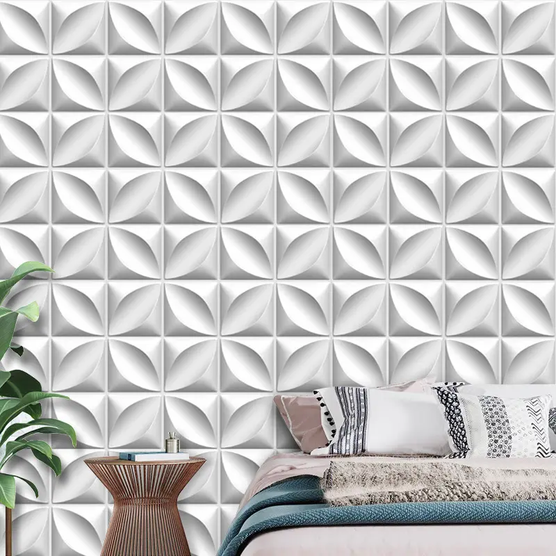JURAGAN WALLPANEL WALLPAPER DINDING 30X30CM 50X50CM DEKORASI WALL PANEL 3D PVC DINDING DEKOR RUMAH 0