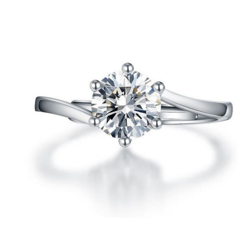 Product Introduction of Nhẫn Moissanite, Phong Cách Cổ Điển, 1 Karat, Bạc S925, Dành Cho Nữ, Có Giấy Chứng Nhận Gra 21
