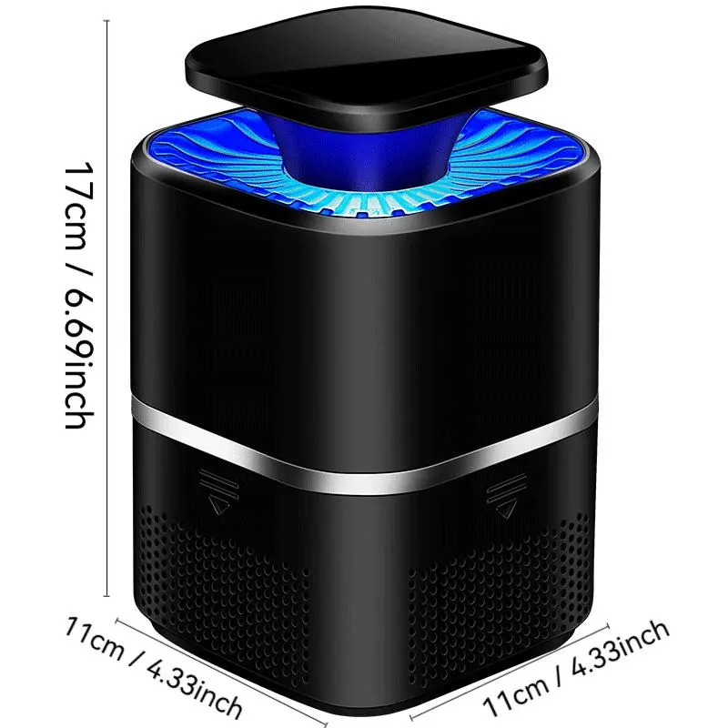 Professional Mosquito Killer Lamp, Indoor Silent Mosquito Catcher, Household Electronic Mosquito Trap for Home Bedroom 1