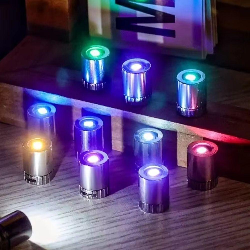 10Pcs New Small Mini LED Light Battery Powered Colorful Light Bulb ...