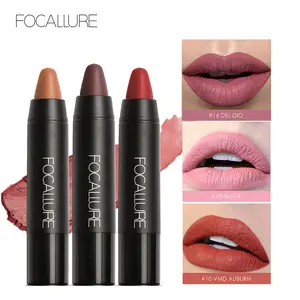FOCALLURE LIP CRAYON VIRAL LIP MATTE LIPSTIK FOCALLURE ORIGINAL CRAYON LIPCRAYON 19 COLOR Gloss Lasting