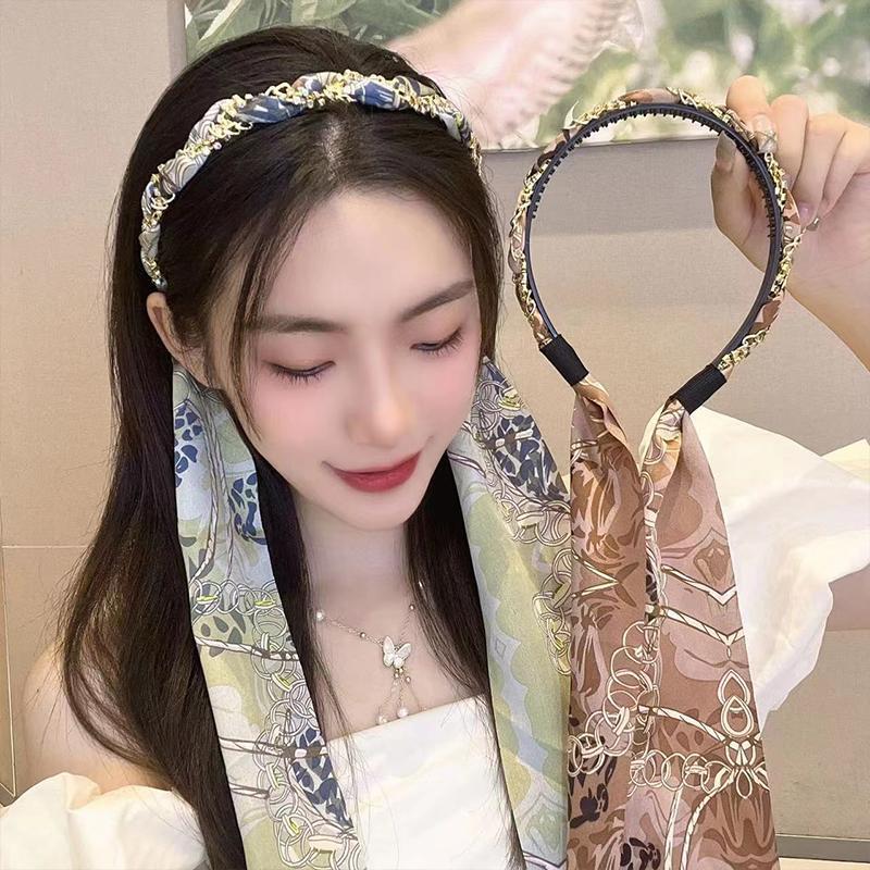 Vintage Headband, 1 Count Retro Hair Hoop for Women & Girls, Fashion Hair Accessories for Daily Wear 2