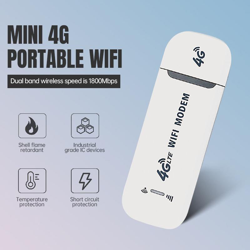 【COD】Terbaru 4g Portable Wifi Mobil Komputer Laptop Kartu Jaringan nirkabel Usb Kartu Jaringan Luar ruangan