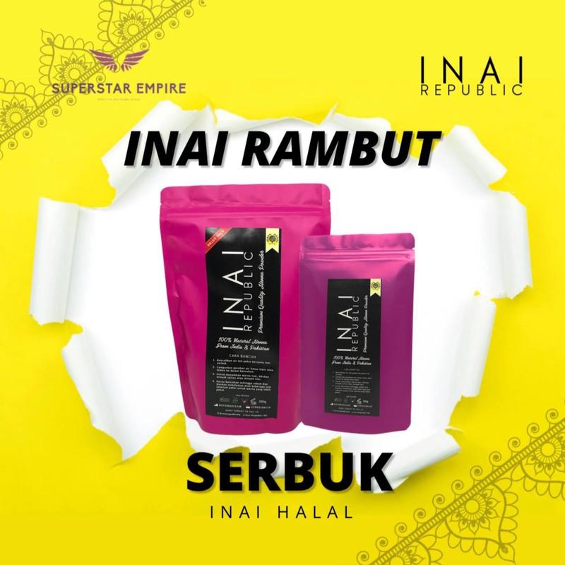 INAI RAMBUT SERBUK Organic Hair Dye Dye Hair - TikTok Shop Malaysia