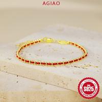 Gambar AGIAO Gelang Pasangan Emas Plating Gelang Vintage Wanita Tali Merah - Emas dari A.GIAO.ID Kab. Gresik 4 Tokopedia