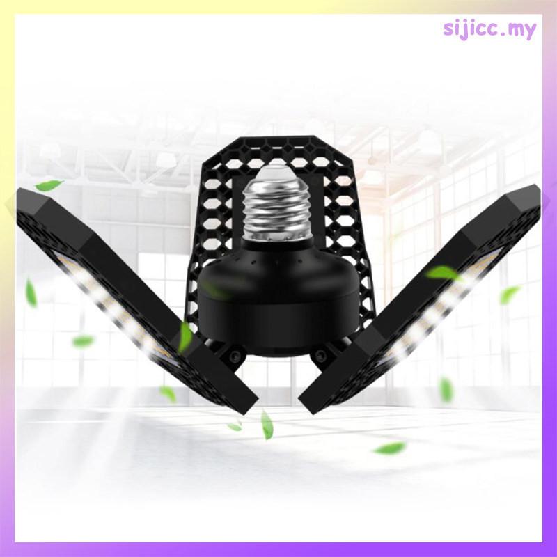 Product Introduction of Ready Stock Ceiling Lights Garage Deformable Motion Sensor LED Lamps Workshop Folding Deformation Out of Shape Sports sijicc 7