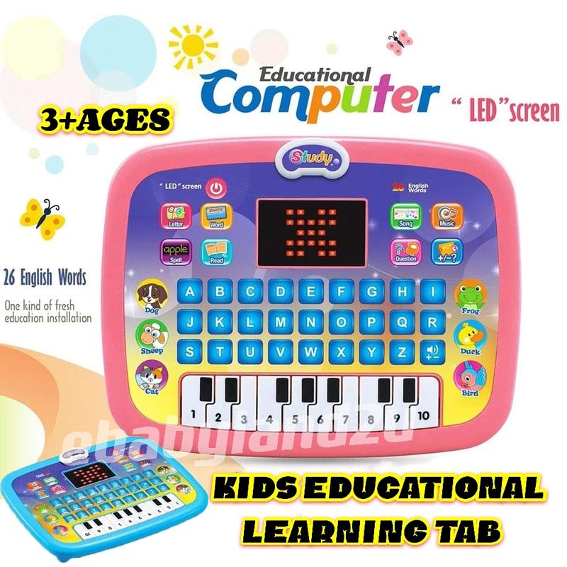 Kids Early Learning Tab Kids Learning Tablet With LED Screen - TikTok ...