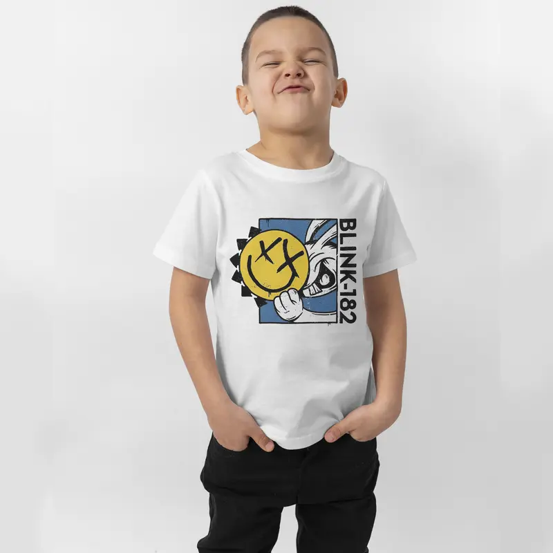 Baju Kaos Anak Band Blink 182 White 1