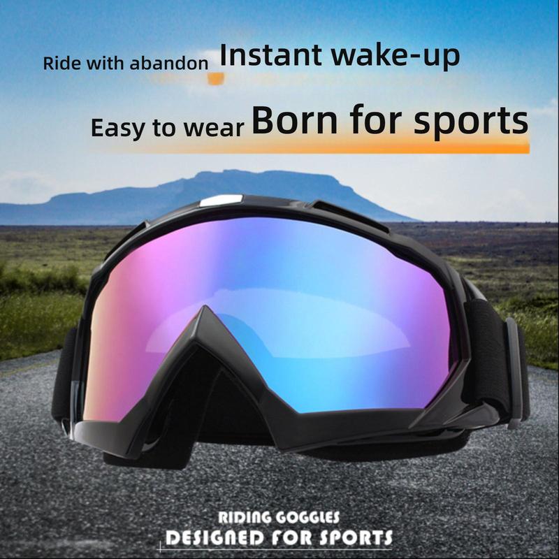 Windproof & Dustproof Sports Goggles, UV Protection Facial Mask, Multi-use Outdoor Accessories, Suitable for Skiing, Mountaineering, Cycling, Fishing 2
