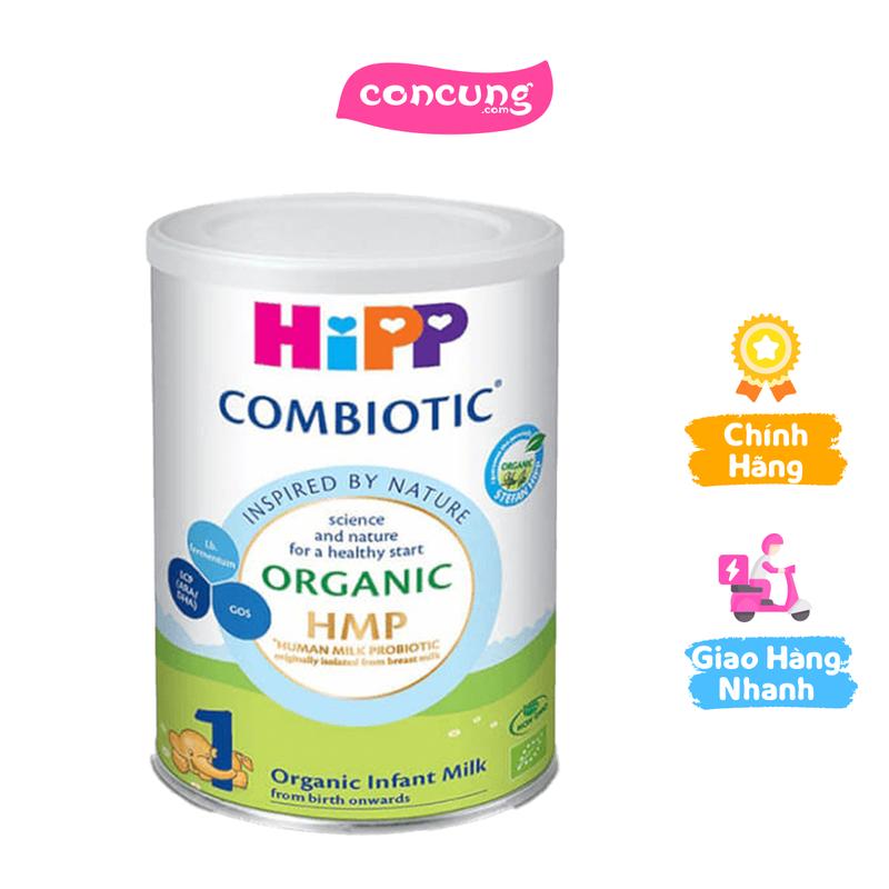Sữa HiPP 1 Organic Combiotic 350g, 0-6 tháng